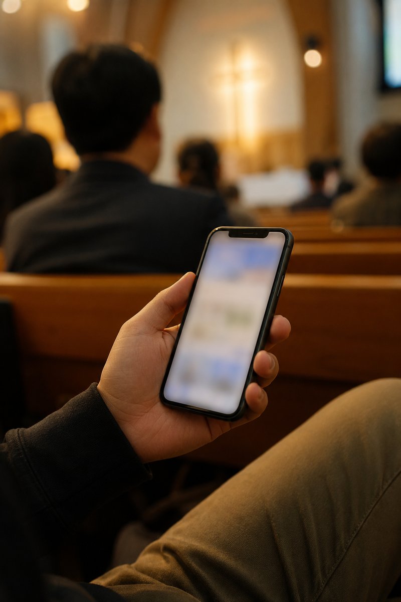 헌금 내역 집계 화면